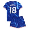 Original Trikotsatz Chelsea Nkunku 18 Heimtrikot 2024-25 Für Kinder